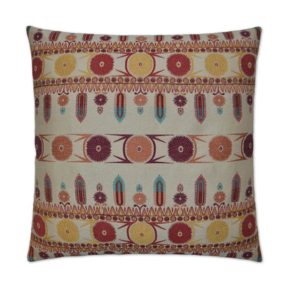 D.V. Kap Calliope Red Throw Pillow With Insert