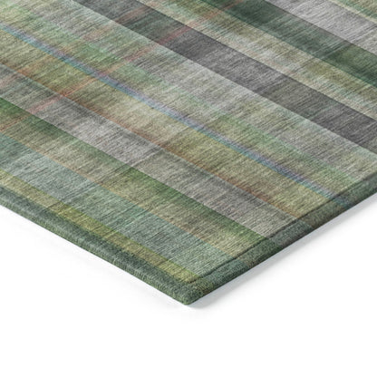 Addison Rugs Calm Mirage Green Washable Indoor-Outdoor Rug