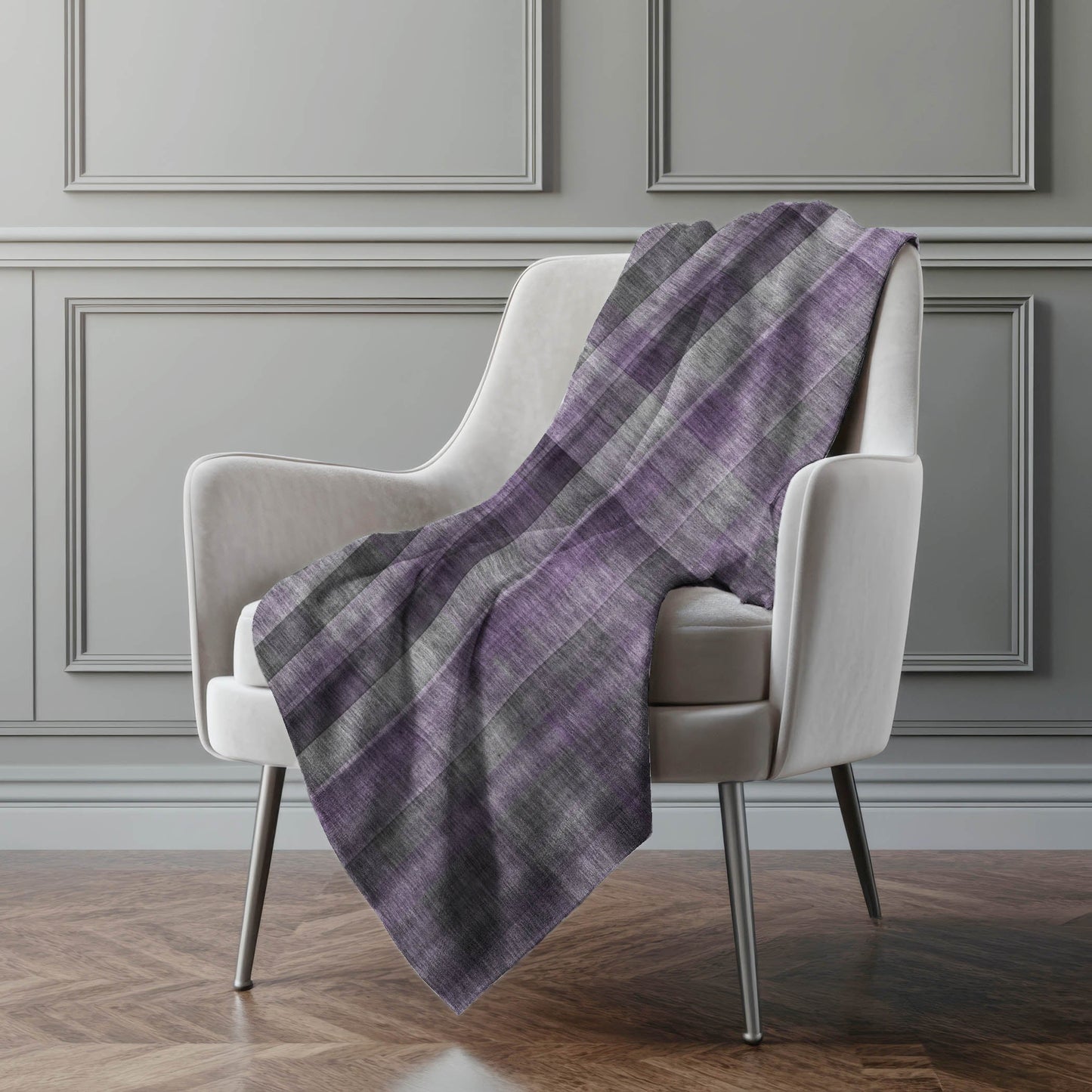 Addison Rugs Calm Mirage Purple Washable Indoor-Outdoor Rug