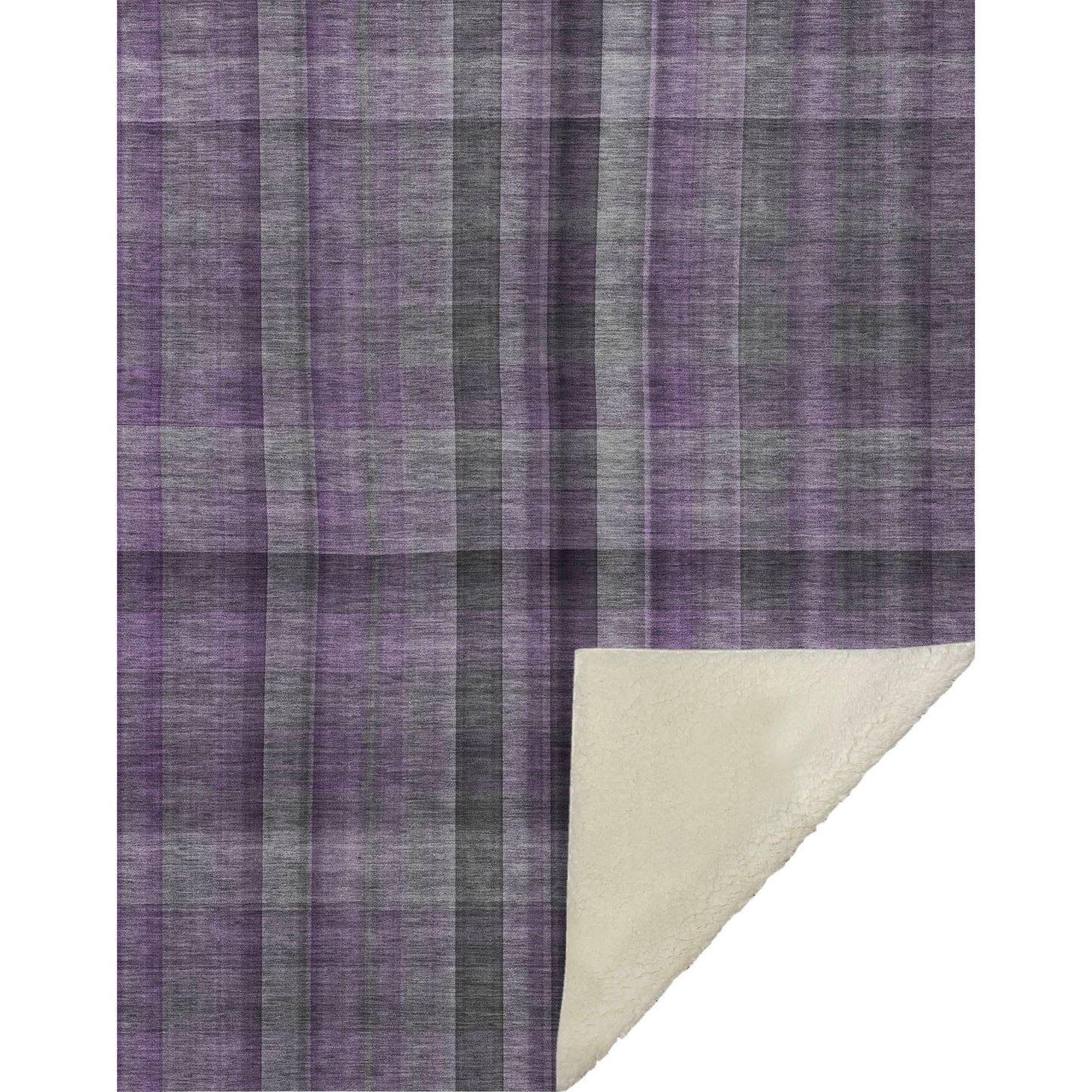 Addison Rugs Calm Mirage Purple Washable Indoor-Outdoor Rug