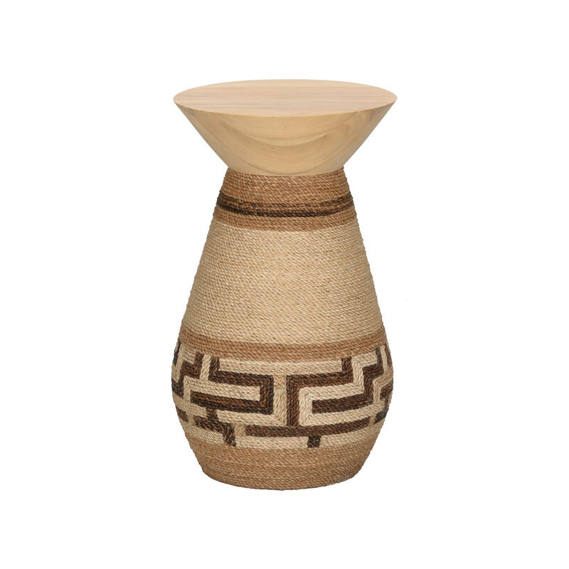 Wildwood Calusa Wooden Top Round Drinks Table