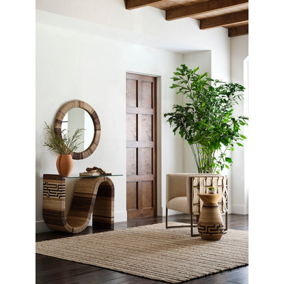 Wildwood Calusa Wooden Top Round Drinks Table
