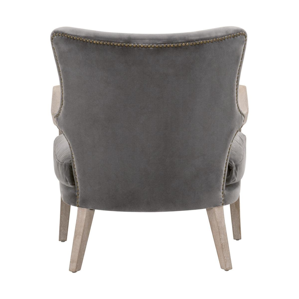 Calvin Club Chair Dark Grey Velvet Club Chairs Sideboards and Things By Essentials For Living