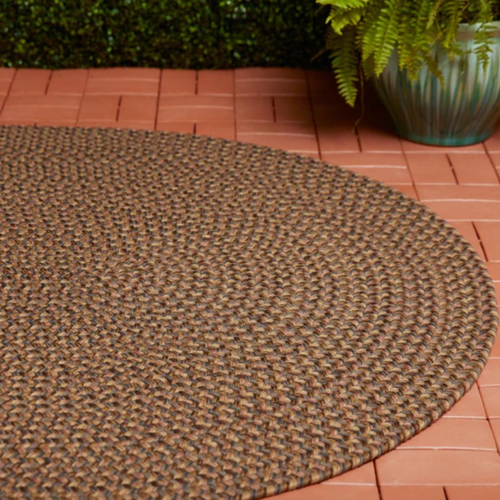 Rhody Rug Camden Braided Round Reversible Indoor-Outdoor Rugs