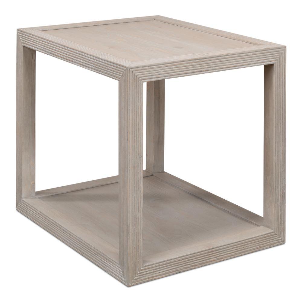 Camden Side Table-Side Tables-Sarreid-LOOMLAN