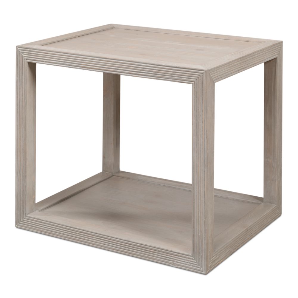 Camden Side Table-Side Tables-Sarreid-LOOMLAN