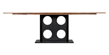 Cameron Table-Dining Tables-Noir-Sideboards and Things