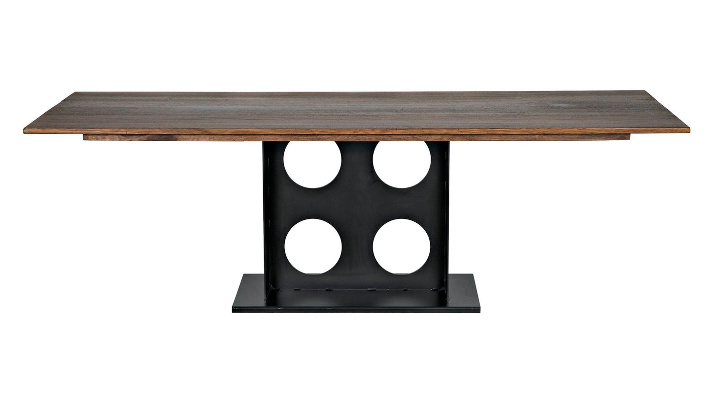 Cameron Table-Dining Tables-Noir-Sideboards and Things