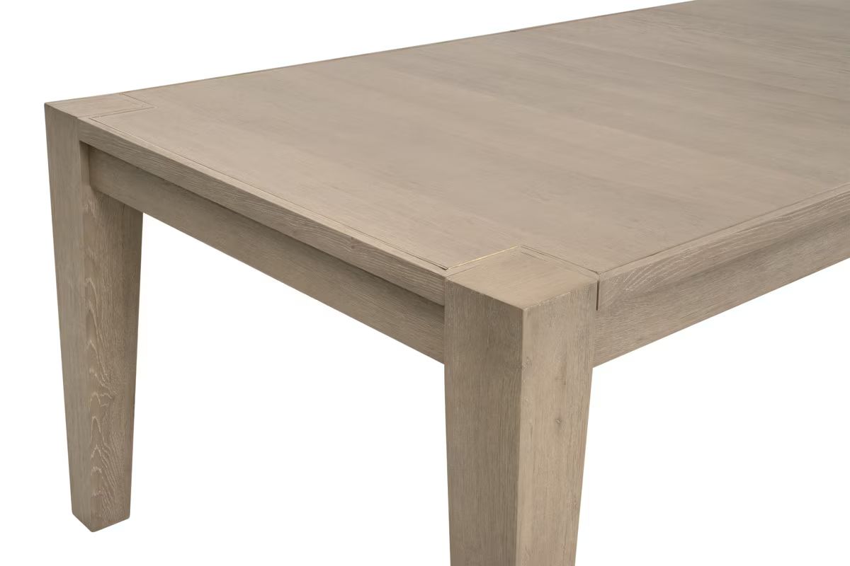 Essentials For Living Canal Wooden Extendable Dining Table