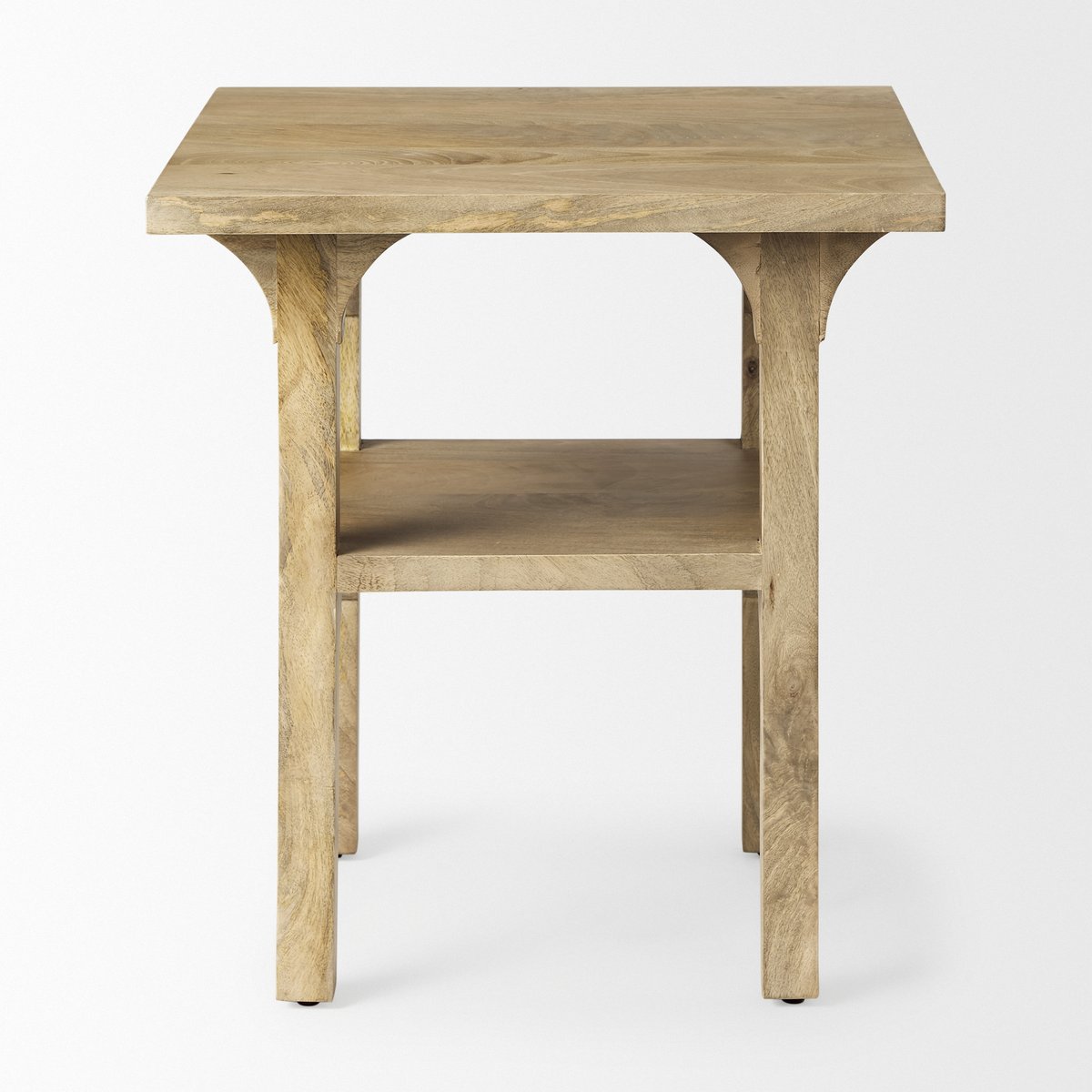 Mercana Candace Wooden Square Accent Table