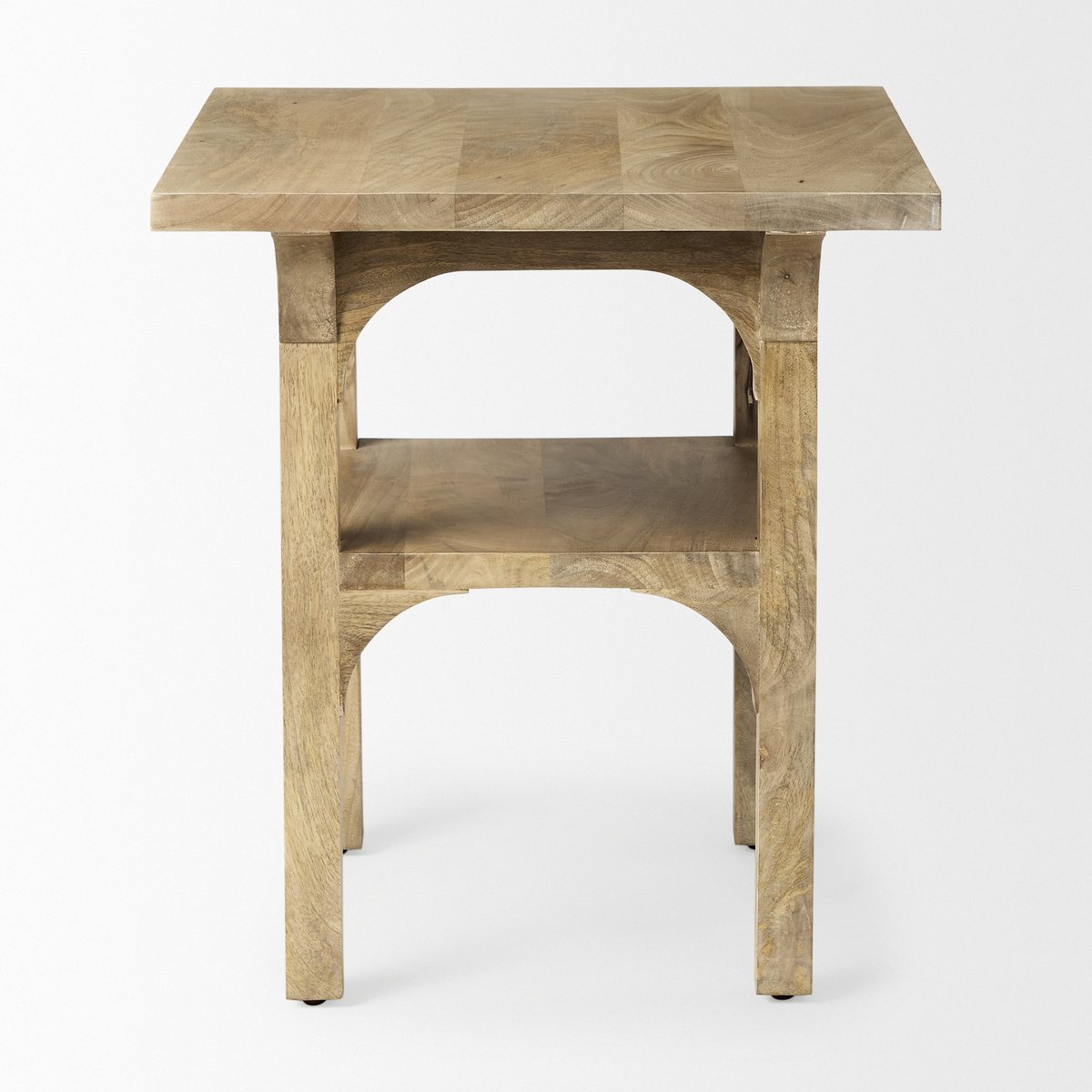 Mercana Candace Wooden Square Accent Table