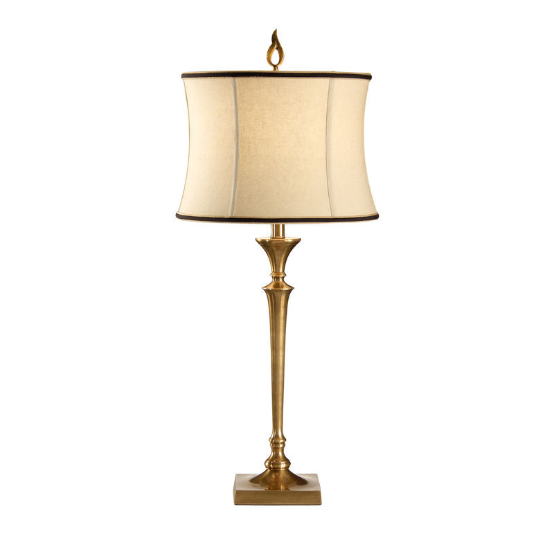 Wildwood Candlestick Solid Brass Made Table Lamp