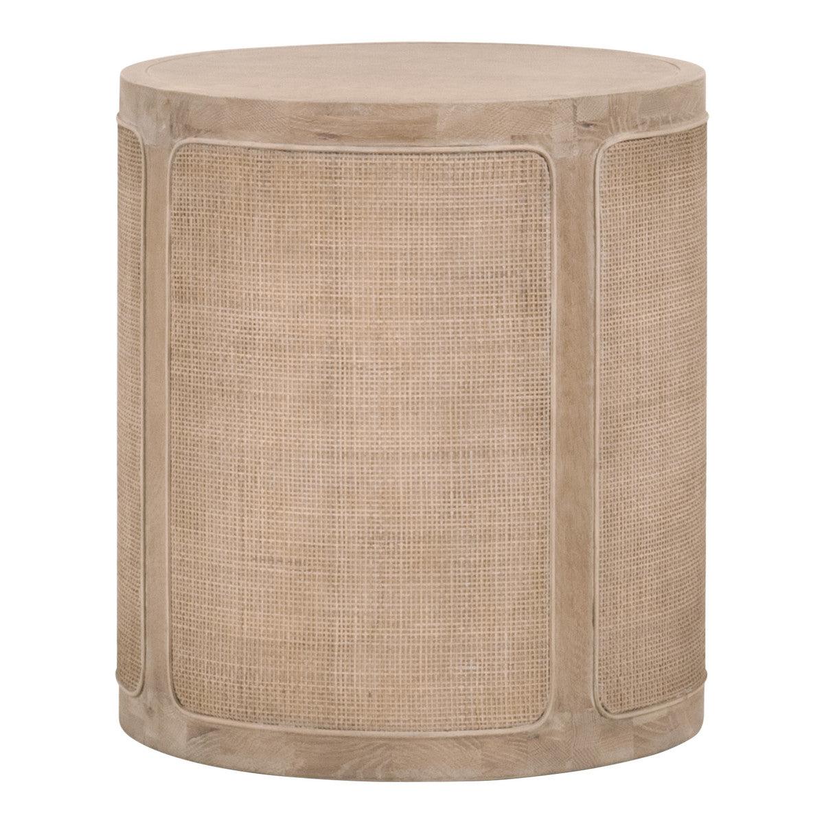 Cane End Table Reclaimed Solid Wood Side Tables Sideboards and Things By Essentials For Living