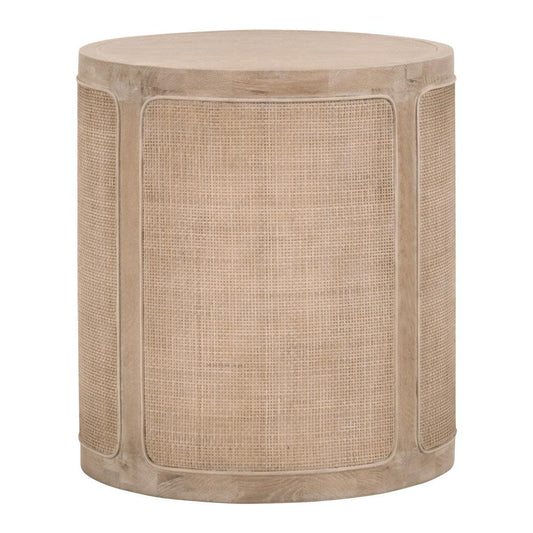 Cane End Table Reclaimed Solid Wood Side Tables Sideboards and Things By Essentials For Living