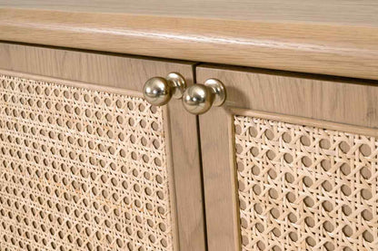 Cannes Four Doors Wood Sideboard