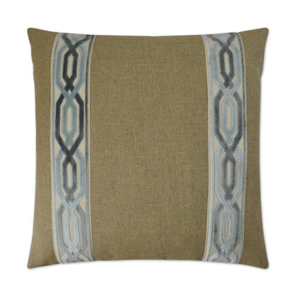 D.V. Kap Cannes Mist Grey Throw Pillow With Insert