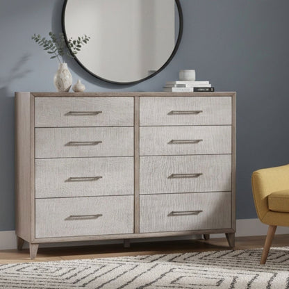 Palmetto Home Cape Eight Drawers Wood Dresser