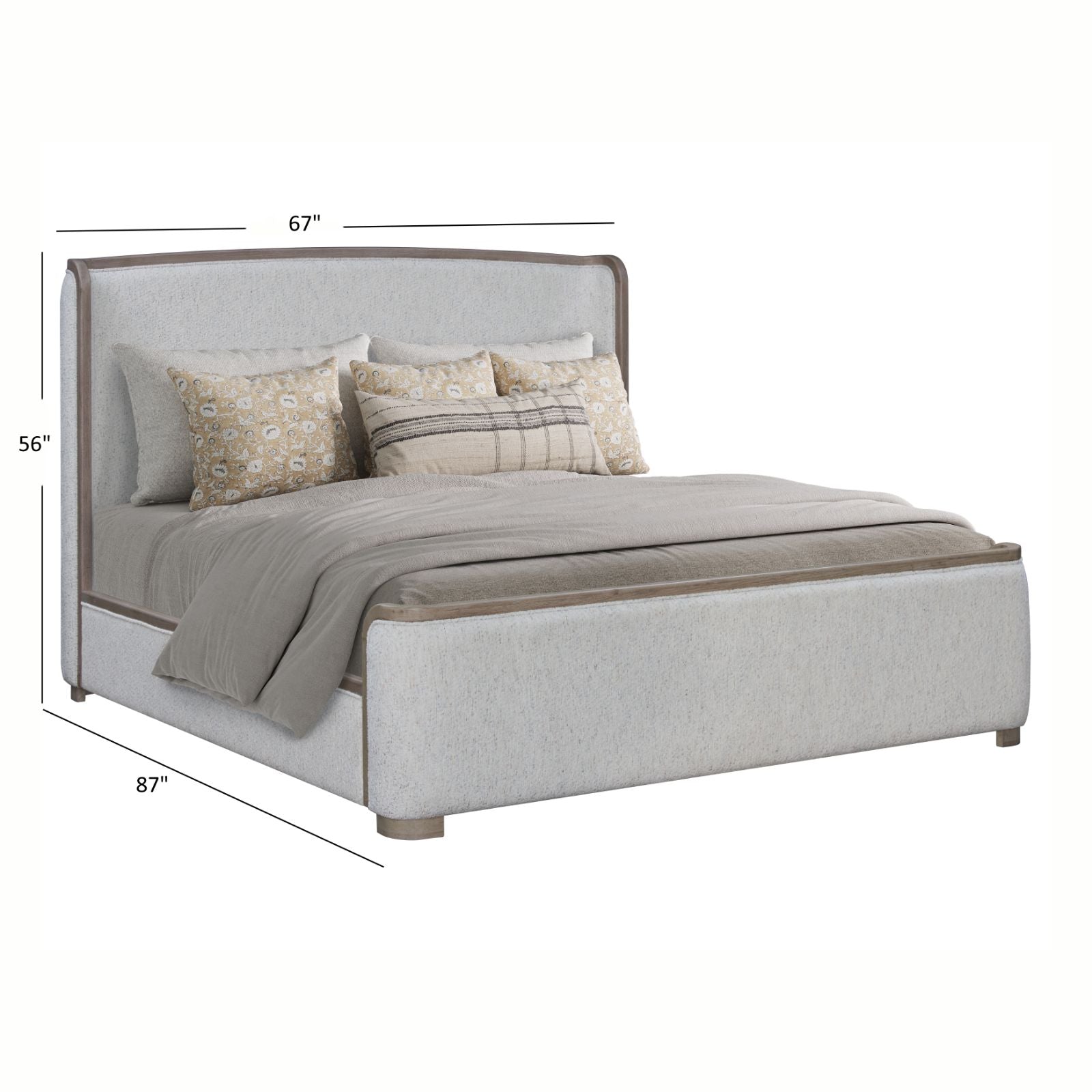 Palmetto Home Cape Fabric Warp Shelter Bedroom Set 5PC