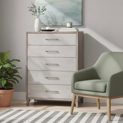 Palmetto Home Cape Five Drawers Wood Chest