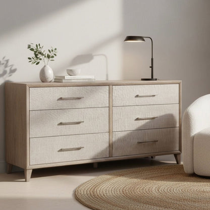 Palmetto Home Cape Six Drawers Wood Dresser