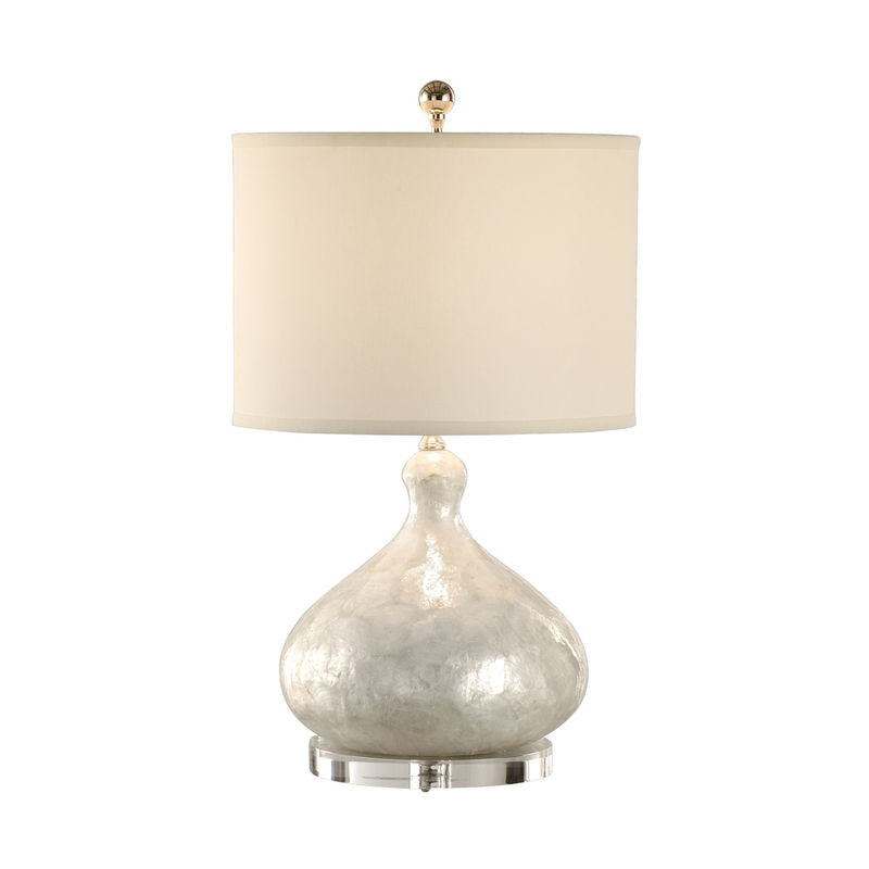 Wildwood Capiz Shell Bottle White Table Lamp