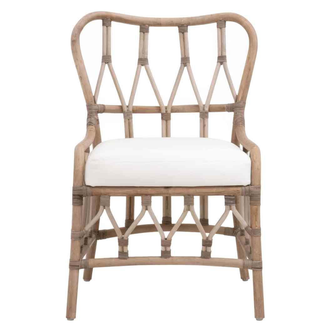 Essentials For Living Caprice Fabric Armless Dining Chair 2PC