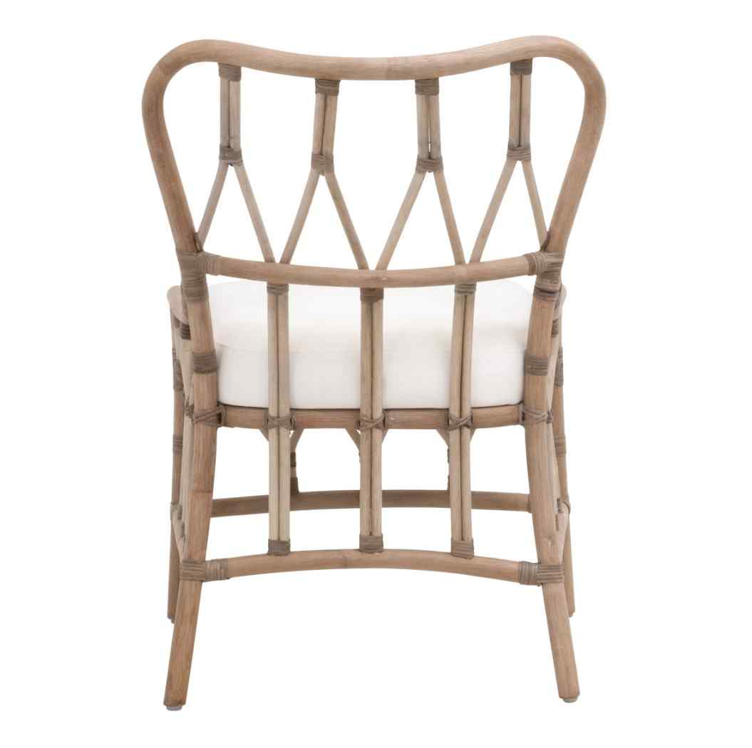Essentials For Living Caprice Fabric Armless Dining Chair 2PC
