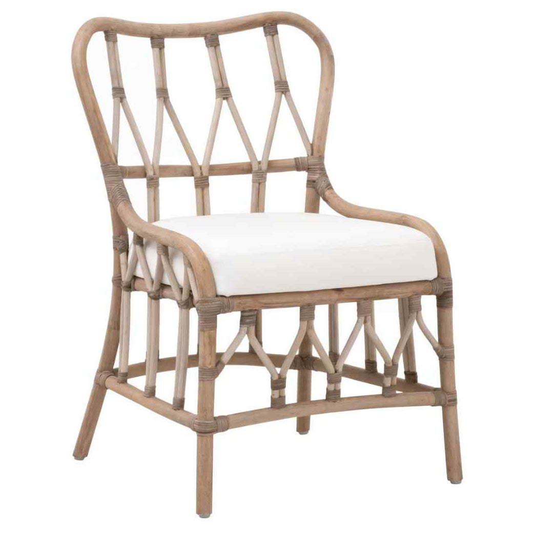 Essentials For Living Caprice Fabric Armless Dining Chair 2PC
