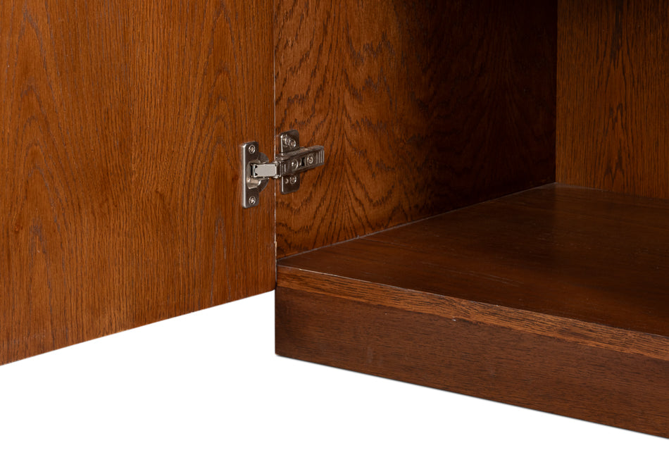 Sarreid Capriole Four Doors Wood Credenza
