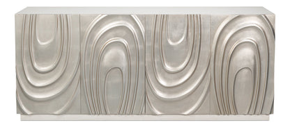 Sarreid Capriole Four Doors Wood Credenza