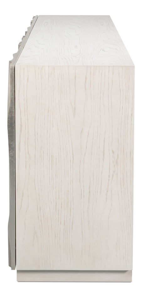 Sarreid Capriole Four Doors Wood Credenza