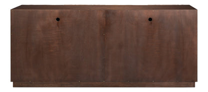 Sarreid Capriole Four Doors Wood Credenza