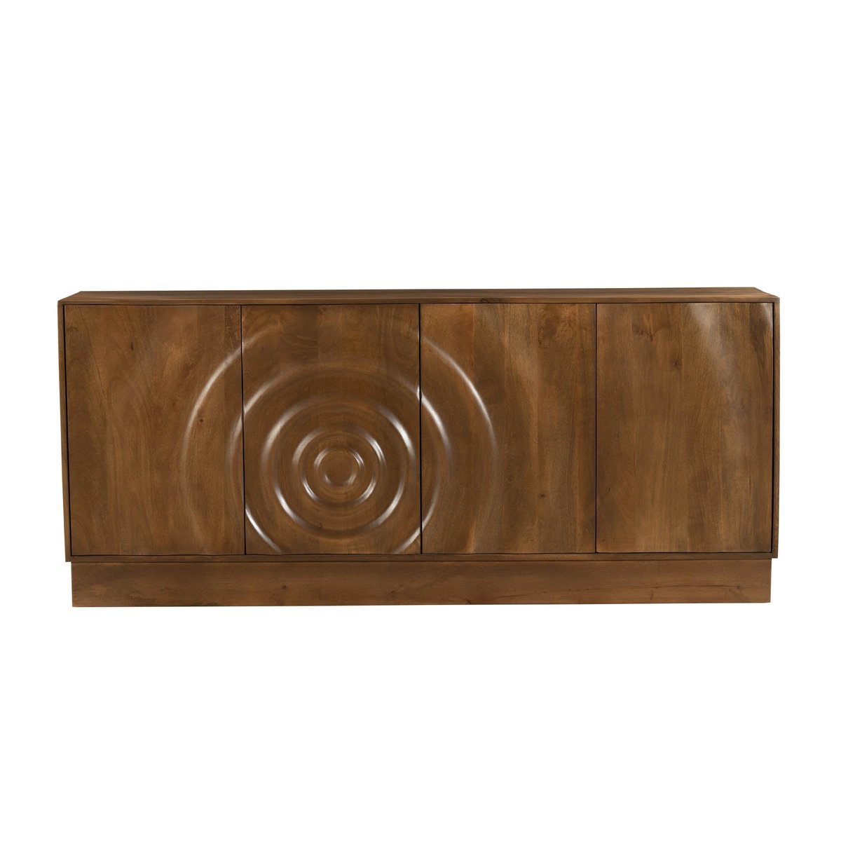 LH Home Caracol Wooden Brown Sideboard