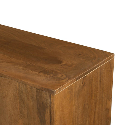 LH Home Caracol Wooden Brown Sideboard