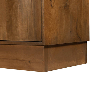 LH Home Caracol Wooden Brown Sideboard