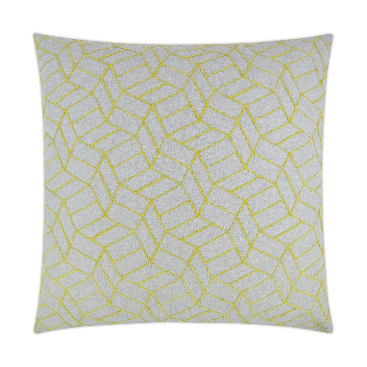 D.V. Kap Caramba Pear Grey Throw Pillow With Insert
