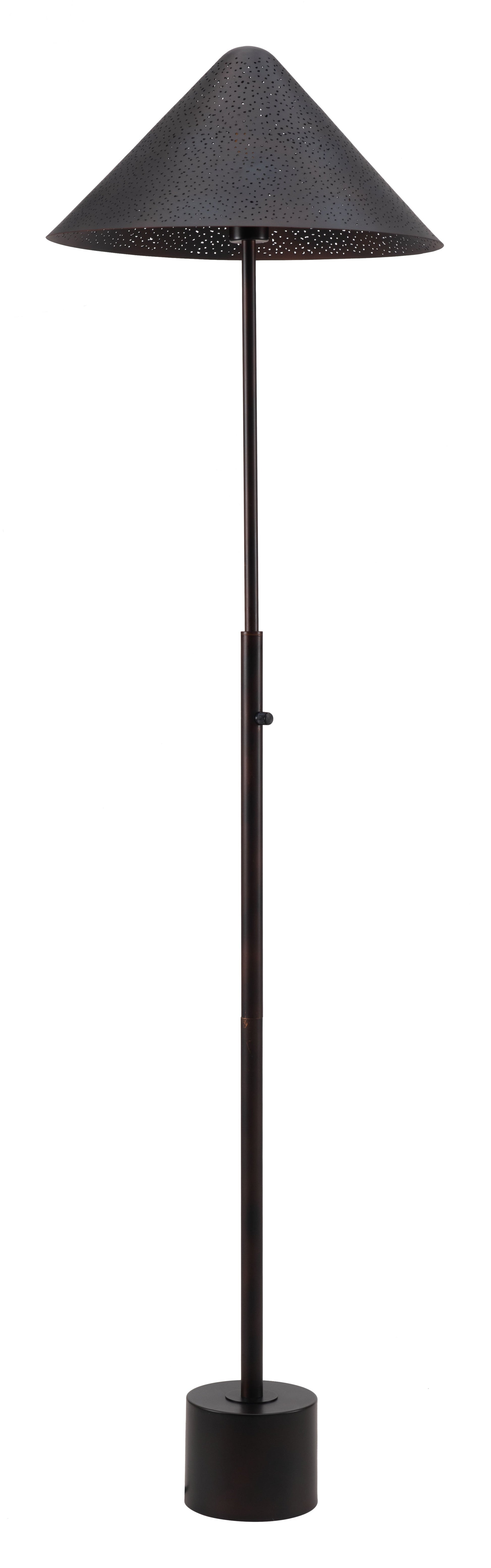 Cardo Floor Lamp Bronze-Floor Lamps-Zuo Modern-LOOMLAN