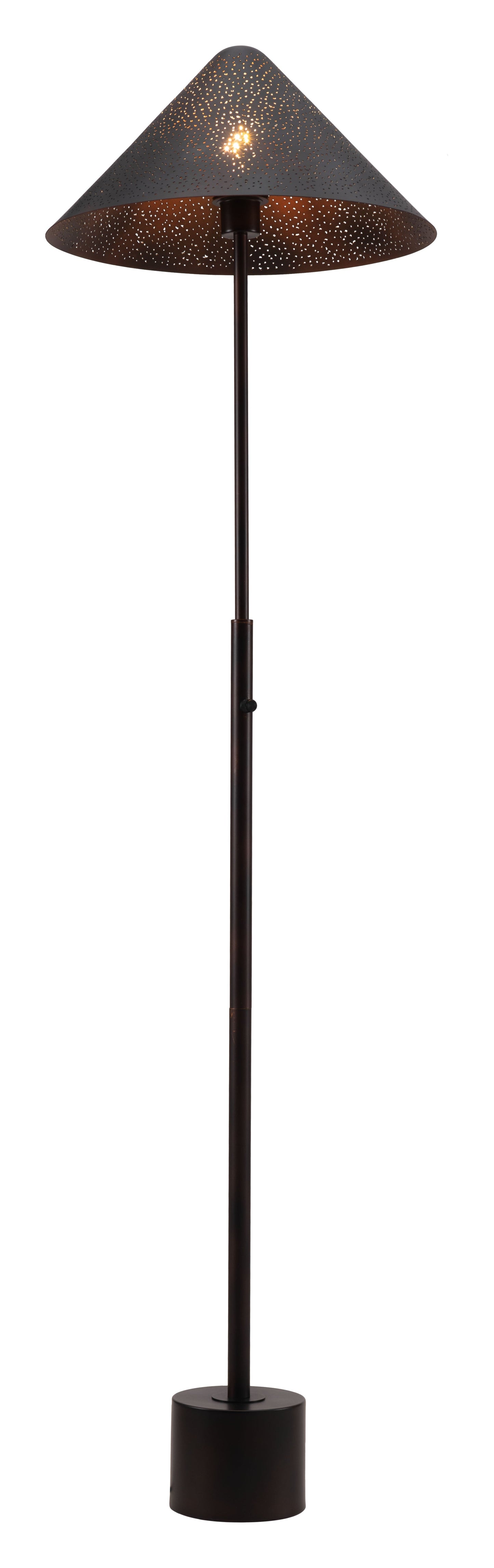 Cardo Floor Lamp Bronze-Floor Lamps-Zuo Modern-LOOMLAN