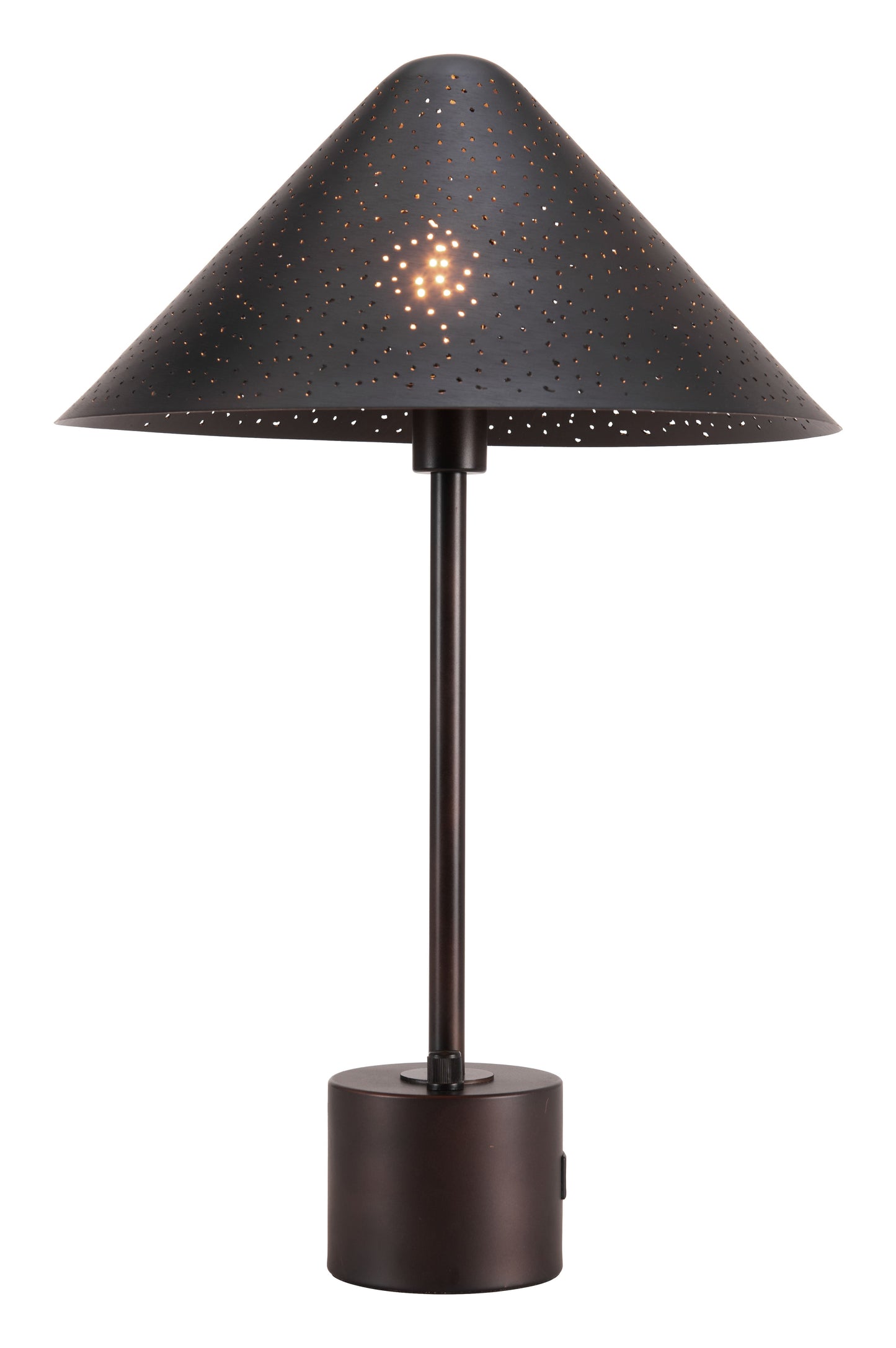 Cardo Table Lamp Bronze-Table Lamps-Zuo Modern-LOOMLAN