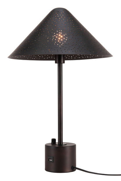 Cardo Table Lamp Bronze-Table Lamps-Zuo Modern-LOOMLAN