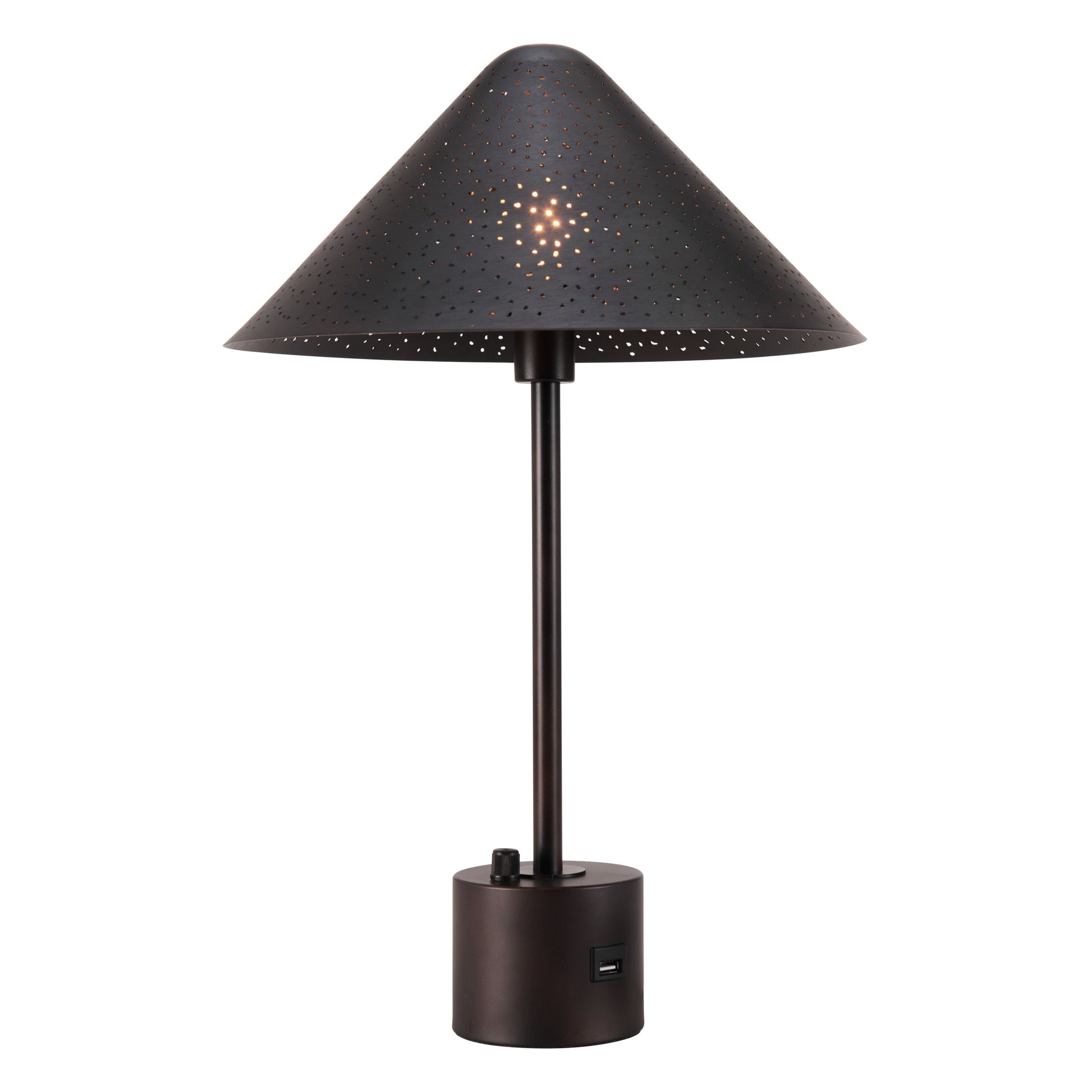 Cardo Table Lamp Bronze-Table Lamps-Zuo Modern-LOOMLAN