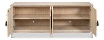 Sarreid Carillon Four Doors Wood Credenza