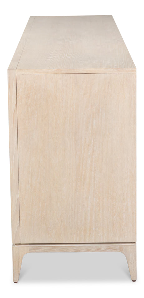 Sarreid Carillon Four Doors Wood Credenza