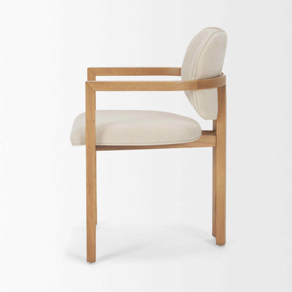 Mercana Carlisle Curved Back Leather Dining Armchair 2PC
