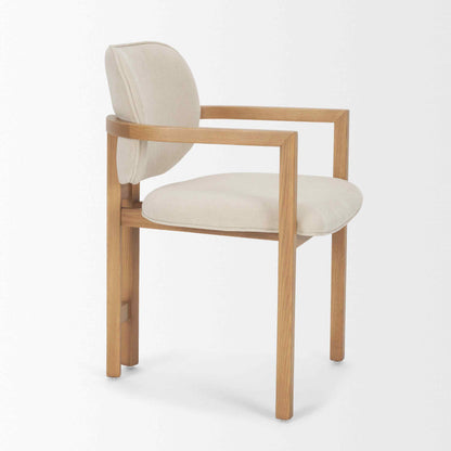Mercana Carlisle Curved Back Leather Dining Armchair 2PC