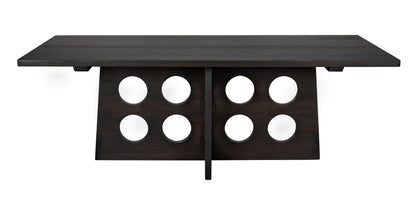 Carlo Dining Table, Ebony Walnut-Dining Tables-Noir-Sideboards and Things