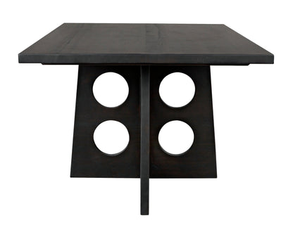 Carlo Dining Table, Ebony Walnut-Dining Tables-Noir-Sideboards and Things