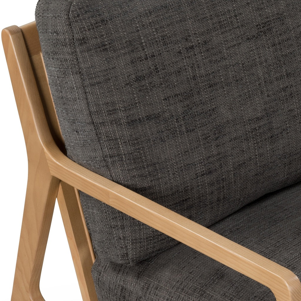 Carmelo Linen Accent Arm Chair
