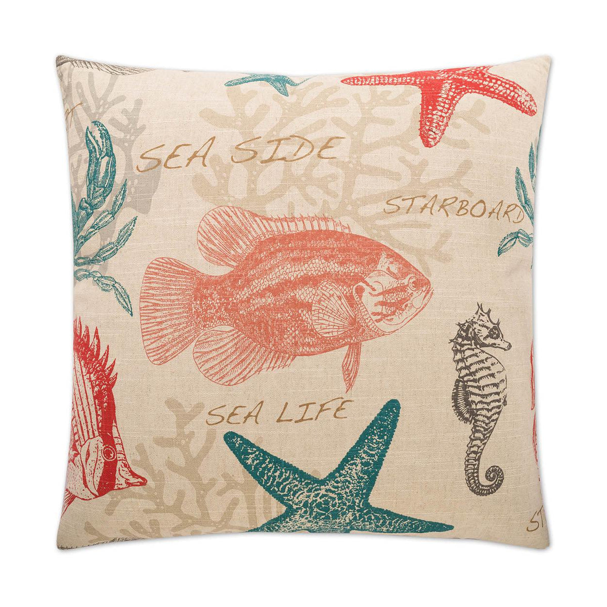 D.V. Kap Carolina Multi Color Throw Pillow Insert