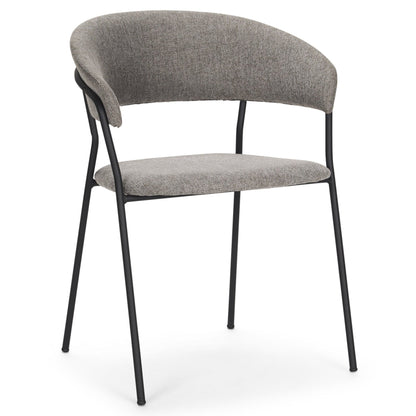 Mercana Carolyn Fabric Dining Chair (Set of 2)